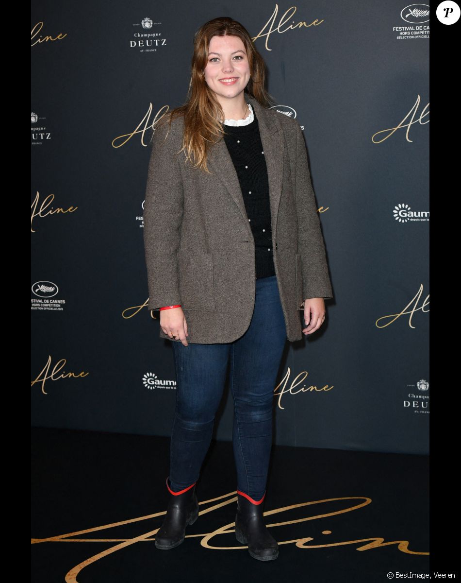 Héloïse Martin - Avant-Première du film "Aline" au Grand Rex à Paris le 25 octobre 2021. © Veeren/Bestimage
