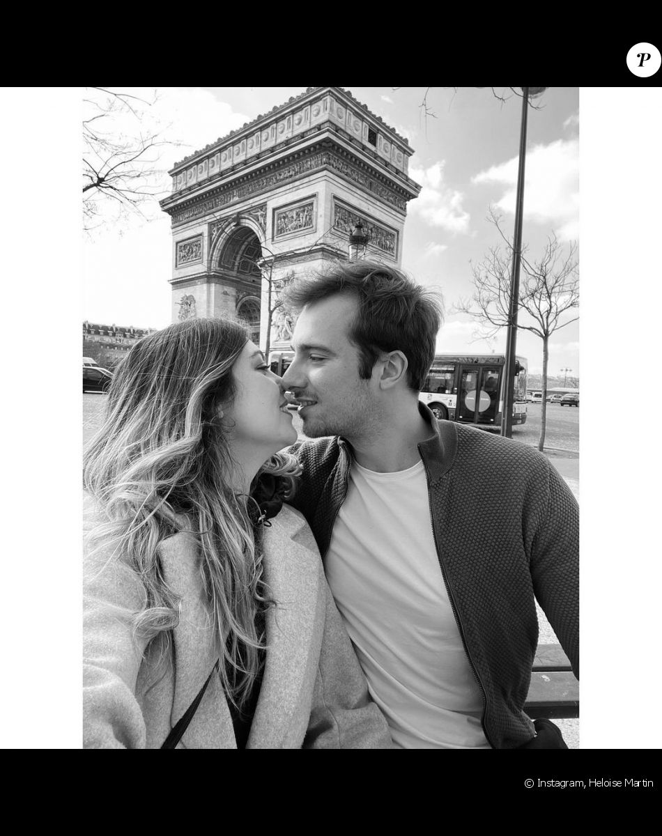 Heloïse Martin et son compagnon attendent leur premier enfant. @ Instagram / Héloïse Martin