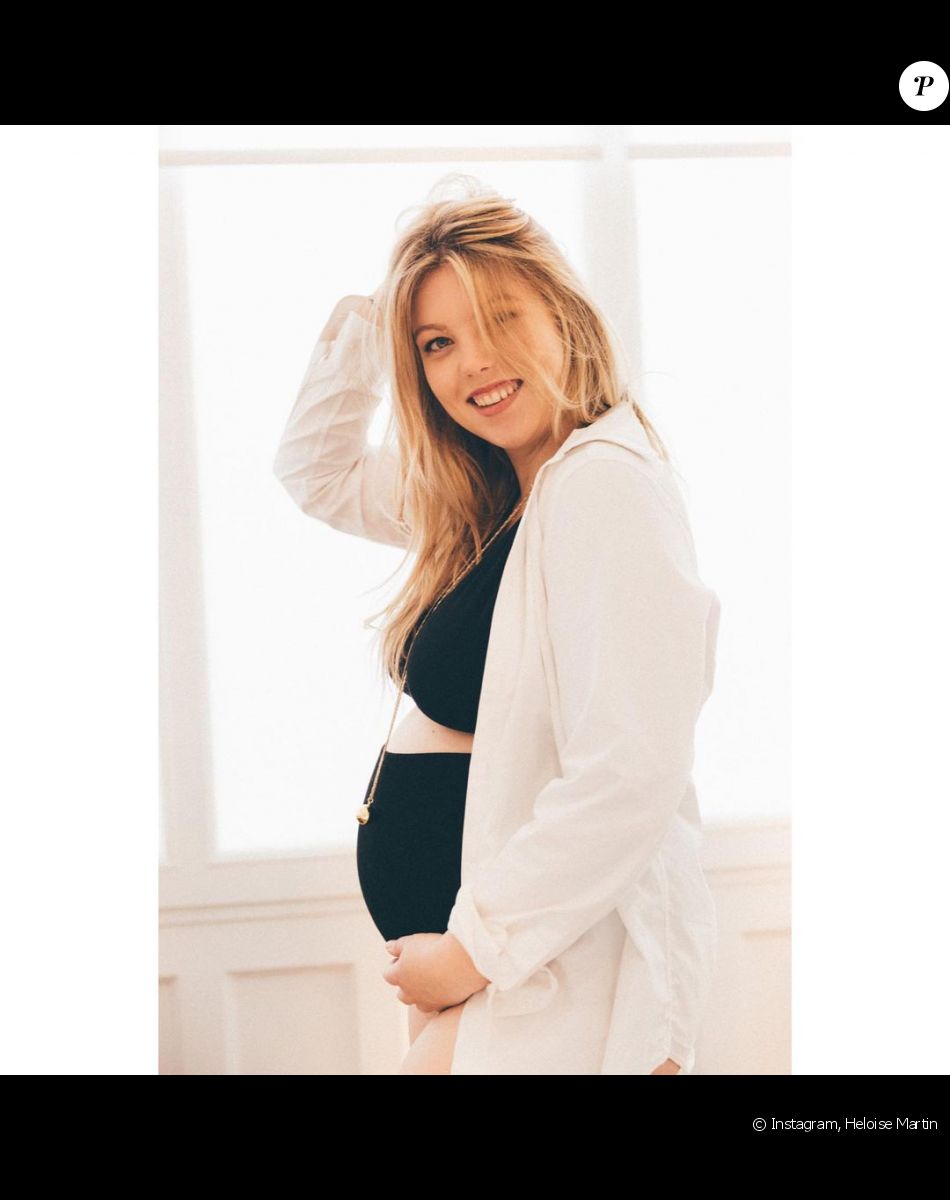 Heloïse Martin et son compagnon attendent leur premier enfant. @ Instagram / Héloïse Martin