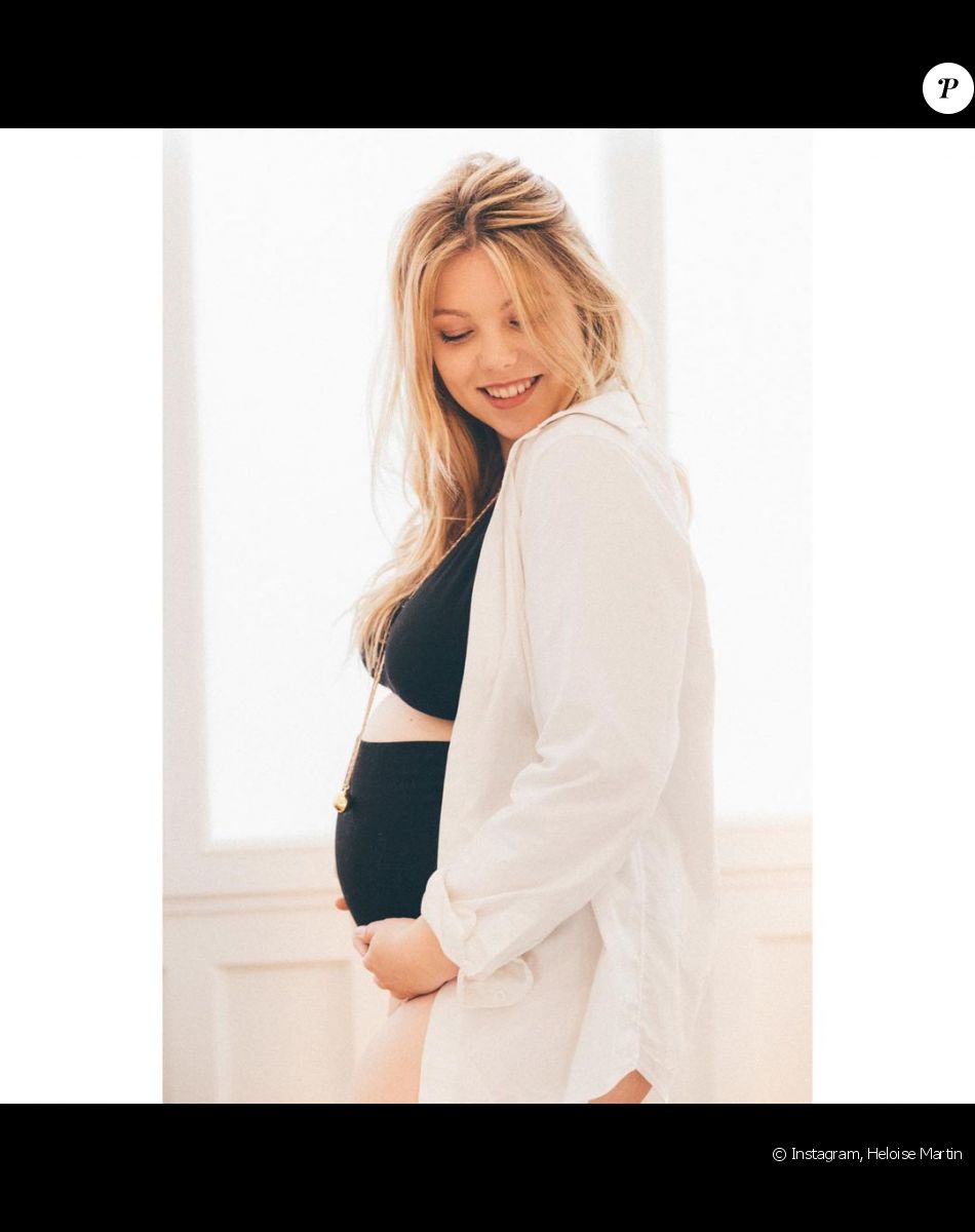 Heloïse Martin et son compagnon attendent leur premier enfant. @ Instagram / Héloïse Martin