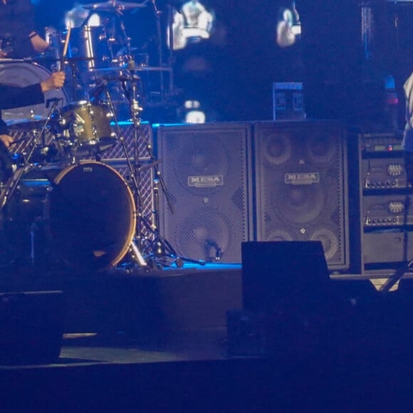 Paul McCartney a invité Ronnie Wood et Ringo Starr sur scène pour la chanson "Get Back" lors de son concert à l'Arena O2 à Londres 