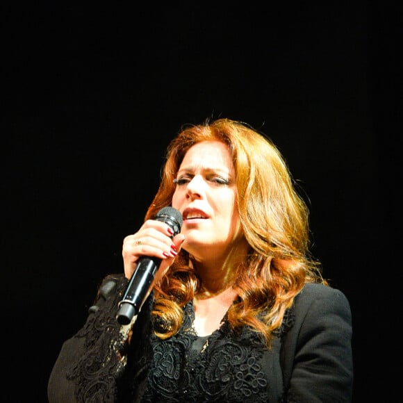 Exclusif - Isabelle Boulay en concert à l'Olympia à Paris, le 18 octobre 2017. © Guirec Coadic/Bestimage 