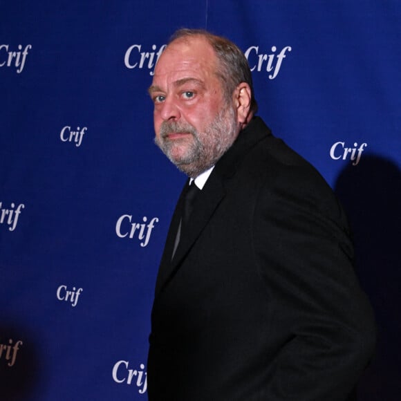 Eric Dupond-Moretti, ministre de la Justice et Garde des Sceaux, lors du photocall du 36ème dîner du CRIF (Conseil Représentatif des Institutions juives de France) au Carrousel du Louvre à Paris, France, le 24 février 2022. © Lionel Urman/Panoramic/Bestimage 