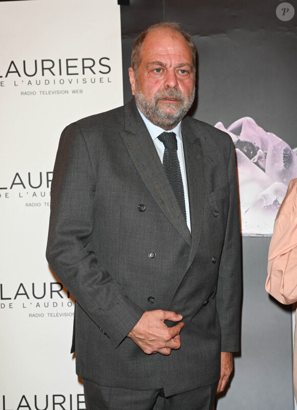 Eric Dupond-Moretti - 27ème cérémonie des Lauriers de l'Audiovisuel au théâtre Marigny à Paris le 21 février 2022. © Coadic Guirec/Bestimage