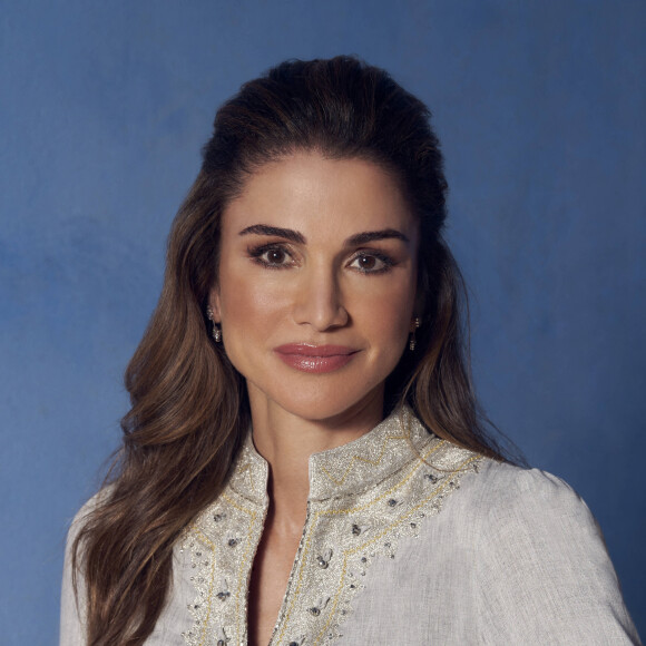 Portrait officiel de la princesse Rania de Jordanie pour son 51ème anniversaire le 31 août 2021. 