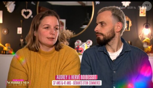 La famille Boissebot dans "Familles nombreuses", le 20 avril 2022, sur TF1