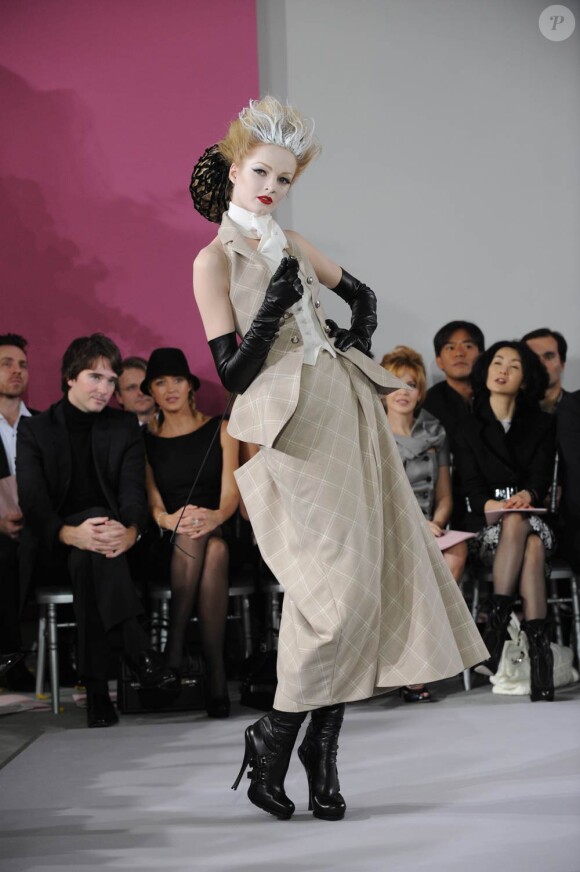 Défilé Printemps-Eté 2010 de John Galliano pour Christian Dior, le 25 janvier 2010 à Paris