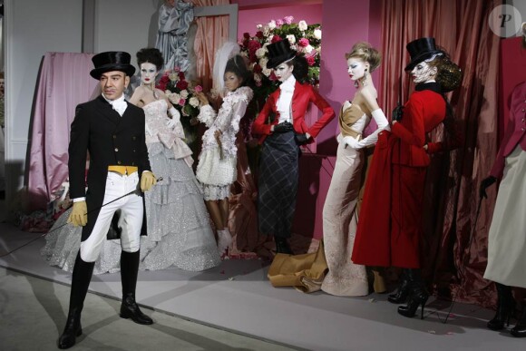 Défilé Printemps-Eté 2010 de John Galliano pour Christian Dior, le 25 janvier 2010 à Paris