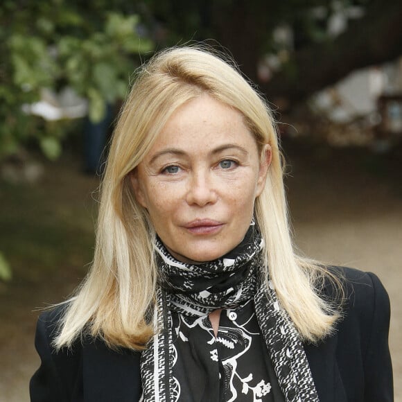 Emmanuelle Béart du film "L'étreinte" - Photocall - Festival du film Francophone d'Angoulême 2020 le 30 Août 2020. © Christophe Aubert via Bestimage 