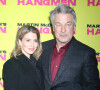 Hilaria Baldwin et son mari Alec Baldwin - Première de la pièce de théâtre "Hangmen" au Golden Theatre à New York.
