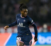 Aminata Diallo (PSG) - Match de quart de finale retour de la Ligue des champions féminine de l'UEFA 2021-2022 "PSG - Bayern Munich (2-2)" au Parc des Princes à Paris, le 30 mars 2022. 