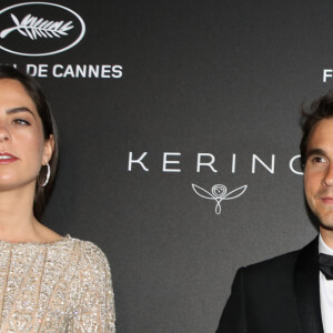 Anouchka Delon et son compagnon Julien Dereims - Photocall de la soirée Kering "Women In Motion Awards", Place de la Castre, lors du 72ème Festival International du Film de Cannes. Le 19 mai 2019 © Denis Guignebourg / Bestimage 