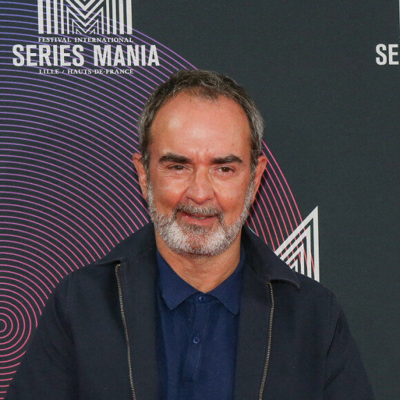 Bruno Solo - Photocall de la cérémonie d'ouverture du Festival Series Mania à Lille, qui se tient du 26 août au 2 septembre. Le 26 août 2021