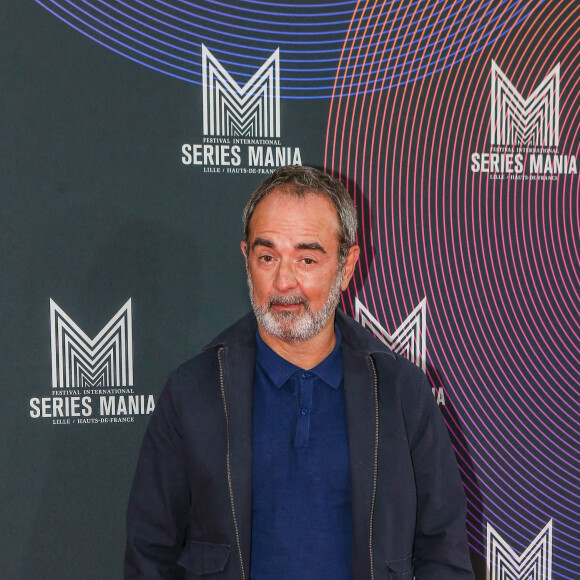 Bruno Solo - Photocall de la cérémonie d'ouverture du Festival Series Mania à Lille, qui se tient du 26 août au 2 septembre. Le 26 août 2021