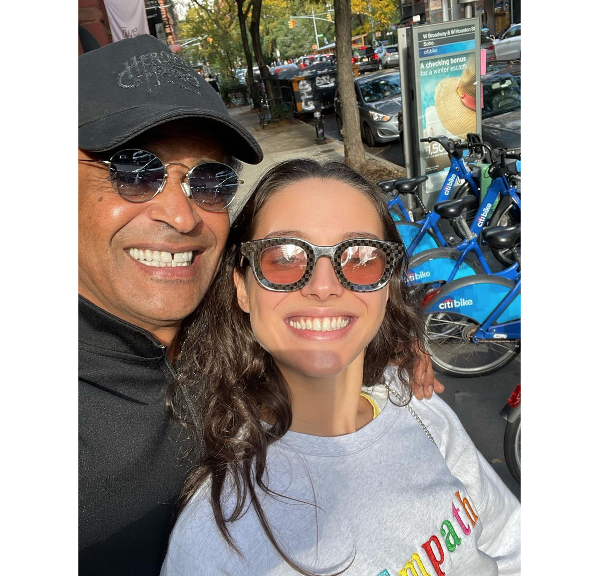 Photo : Yannick Noah avec sa fille Jenaye Noah, mannequin qui habite à