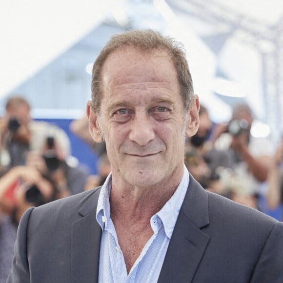 Vincent Lindon au photocall du film Titane lors du 74ème festival international du film de Cannes le 14 juillet 2021 © Borde / Jacovides / Moreau / Bestimage 