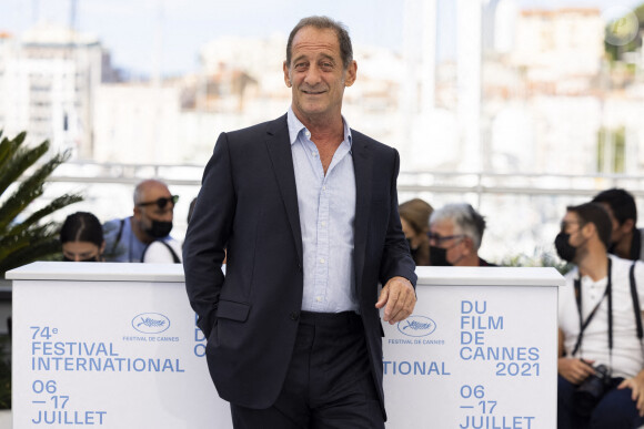 Vincent Lindon au photocall du film Titane lors du 74ème festival international du film de Cannes le 14 juillet 2021 © Borde / Jacovides / Moreau / Bestimage