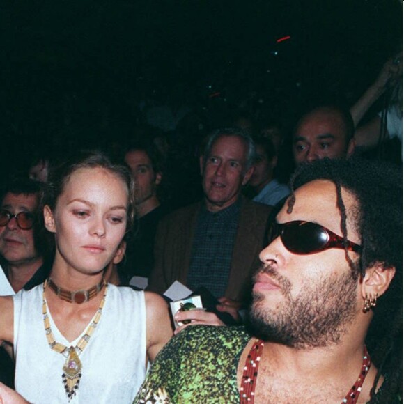 Lenny Kravitz et Vanessa Paradis en 1995