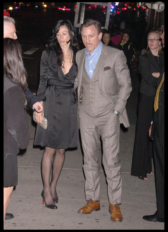Daniel Craig et sa compagne Satsuki
