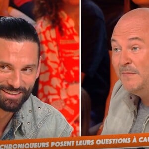 Malaise pour Hugo Manos face à Cauet dans "Touche pas à mon poste", le 28 avril 2022