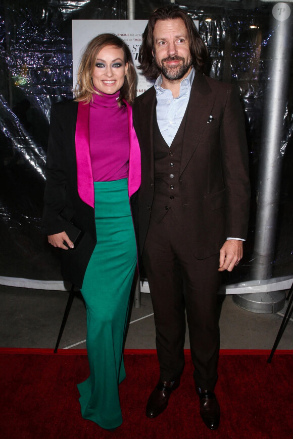Olivia Wilde et son mari Jason Sudeikis à la projection de "If Beale Street Could Talk" au cinéma Arclight de Hollywood le 4 décembre 2018 