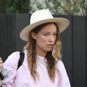 Exclusif - Olivia Wilde débarrasse ses affaires de la maison où elle résidait avec son ex-fiancé, Jason Sudeikis. Los Angeles