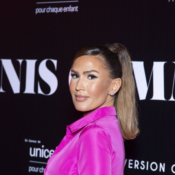 Vitaa au photocall de la soirée "Unis comme jamais" au profit de l'Unicef, au pavillon Cambon à Paris. Le 8 novembre 2021.  © Pierre Perusseau / Bestimage 