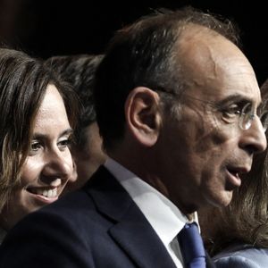 Sarah Knafo, conseillère de Eric Zemmour - Premier meeting de Eric Zemmour, candidat à l'élection présidentielle avec son parti "Reconquête !" à Villepinte le 5 décembre 2021