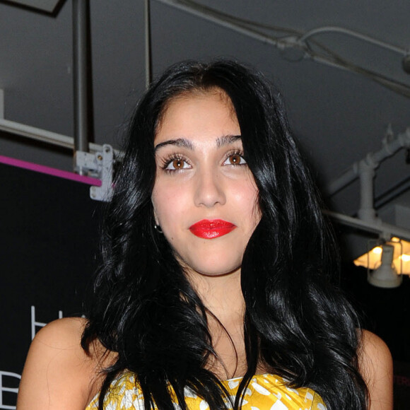 Lourdes Leon célèbre les un an de Material Girl, la ligne de Madonna, au Macy's de New York le 20 septembre 2011.