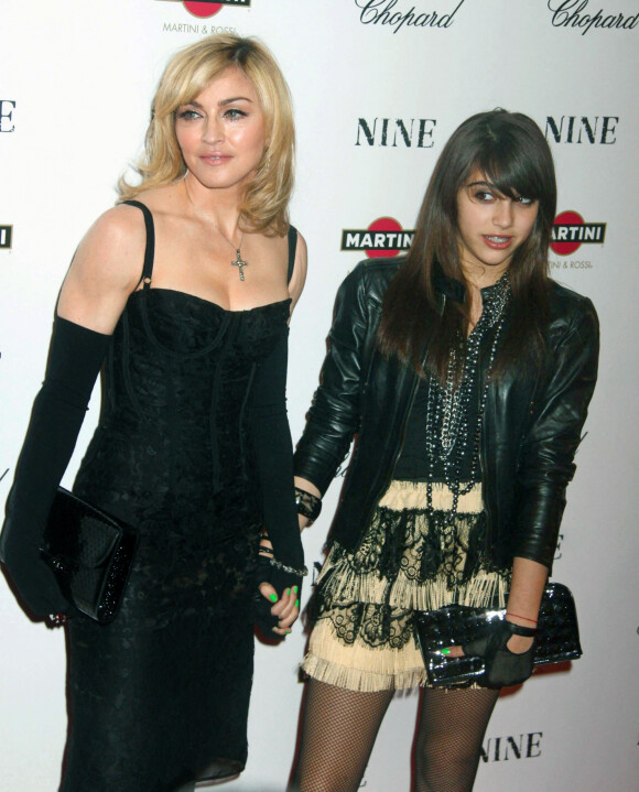 La chanteuse Madonna et sa fille Lourdes Leon à la première du film "Nine" à New York. Le 15 décembre 2009 © Nancy Kaszerman / Zuma Press / Bestimage 