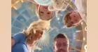Olivier Pernaut en famille à Dubaï.