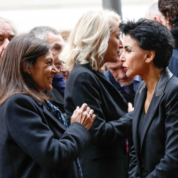 Anne Hidalgo et Rachida Dati - Inauguration du centre culturel et spirituel orthodoxe russe à Paris le 19 octobre 2016