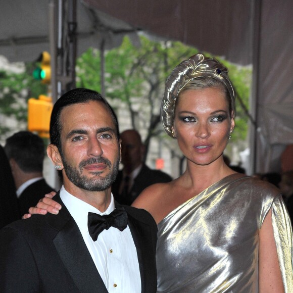 Marc Jacobs et Kate Moss au Met Gala 2009 avec une robe iconique au Metropolitan Museum of Art, à New York City, NY, USA le 4 mai 2009 Photo by Gregorio Binuya/ABACAPRESS.COM