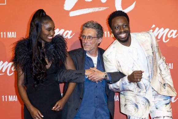Karidja Touré, Nils Tavernier, Dadju - Avant-première du film "Ima" au cinéma Gaumont Champs-Élysées à Paris le 5 mai 2022. © Cyril Moreau/Bestimage