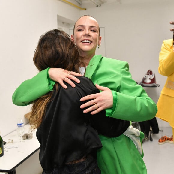 Pauline Ducruet - Backstage du défilé Alter Femme Automne/Hiver 2022/2023 lors de la Fashion Week de Paris le 1er mars 2022. © Veeren/Bestimage