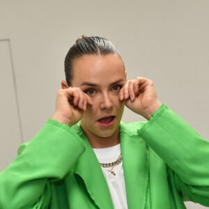 Pauline Ducruet - Backstage du défilé Alter Femme Automne/Hiver 2022/2023 lors de la Fashion Week de Paris le 1er mars 2022. © Veeren/Bestimage