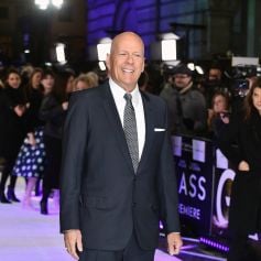 Bruce Willis à la première de "Glass" à Londres, le 9 janvier 2019. 