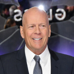 Bruce Willis à la première de "Glass" à Londres