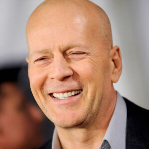 Bruce Willis assiste a la premiere du film "Die Hard : belle journee pour mourir" a New York. Le 13 fevrier 2013 