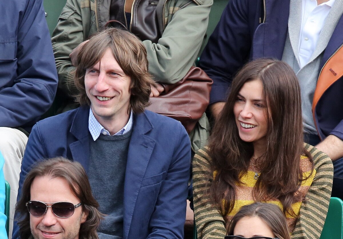 Photo Olivia Ruiz et son compagnon Nicolas Preschey Jour 9 People aux Internationaux de