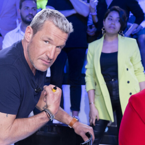 Exclusif - Benjamin Castaldi - Enregistrement de l'émission "TPMP (Touche Pas à Mon Poste)", présentée par C.Hanouna et diffusée en direct sur C8 le 21 avril 2022 © Jack Tribeca / Bestimage 