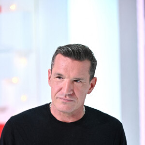 Exclusif - Benjamin Castaldi lors de l'enregistrement de l'émission "Vivement Dimanche spéciale Yves Montand" au Studio Gabriel à Paris, présentée par M.Drucker et diffusée le 14 novembre sur France 2. Le 28 octobre 2021 © Guillaume Gaffiot / Bestimage