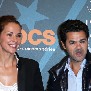 Jamel Debbouze et sa femme Mélissa Theuriau lors de la cérémonie de clôture du 19ème Festival International du film de Comédie de l'Alpe d'Huez, le 16 janvier 2016.© Dominique Jacovides/Bestimage