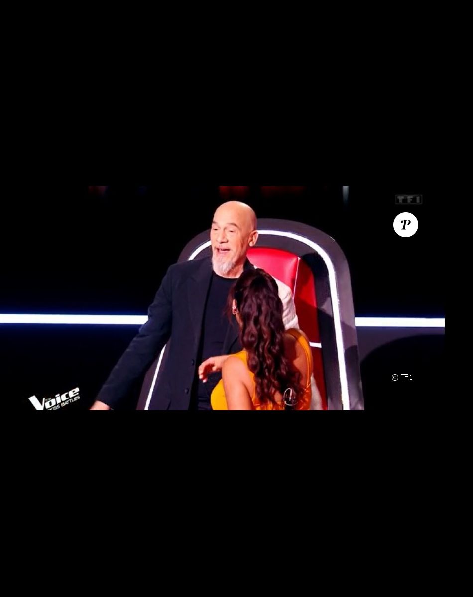 Florent Pagny dans la bande-annonce de l'émission The Voice. TF1.