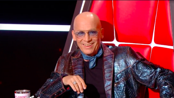 Florent Pagny - The Voice 2022 : Veste croco et pantalon en cuir, le chanteur atteint d'un cancer assure le show