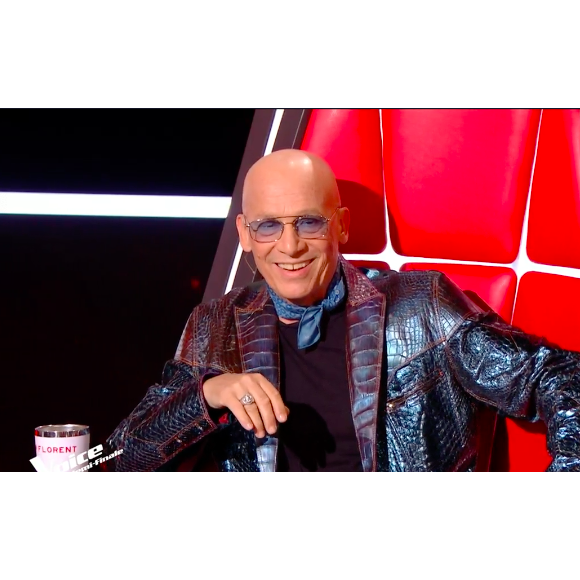 Florent Pagny dans The Voice 2022, les demi-finales. Malgré sa bataille contre le cancer, il assure le show