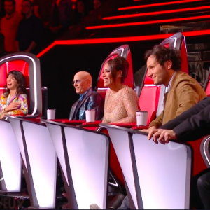 Florent Pagny dans The 2022, les demi-finales ce 14 ami 2022. Malgré sa bataille contre le cancer, il assure le show avec ses collègues coaches et les talents
