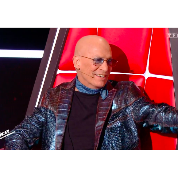 Florent Pagny dans The 2022, les demi-finales ce 14 ami 2022. Malgré sa bataille contre le cancer, il assure le show
