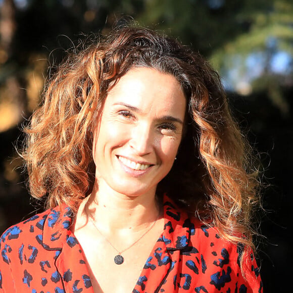 Exclusif - Marie-Sophie Lacarrau rend visite aux équipes locales de TF1 ( Nice et Corse) avant sa prise de fonction du JT de TF1 le 4 janvier 2021. Nice le 18 novembre 2020. © Frantz Bouton / Nice Matin / Bestimage 