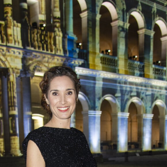 Exclusif - Marie-Sophie Lacarrau - Soirée spéciale " Notre Dame de Paris, Le Grand Concert " qui s'est déroulée dans la Cour des Invalides à Paris 7eme et diffusée sur France 2 samedi 20 Avril 2019. © Pierre Perusseau / Bestimage 